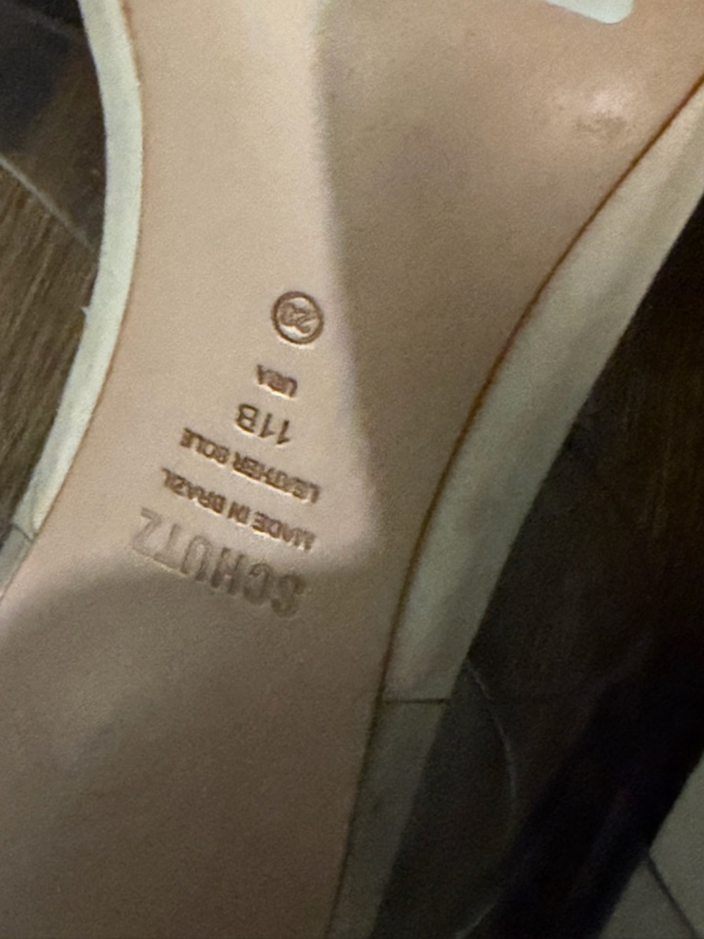 Schutz Ariella Sandals With Clear Straps size 11 - Picture 8 of 8